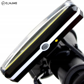 BEZPEČNOSŤ JAZDY USB NABÍJACIE BICYKLOVÉ SVETLO